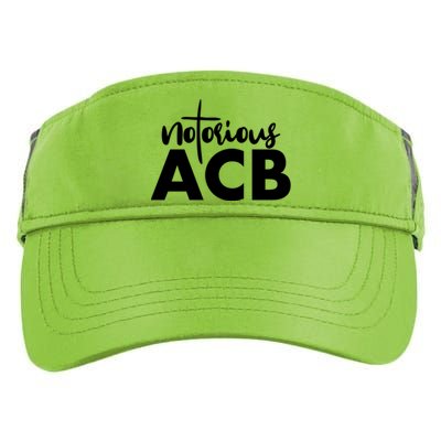 Notorious ACB Amy Coney Barrett Adult Drive Performance Visor