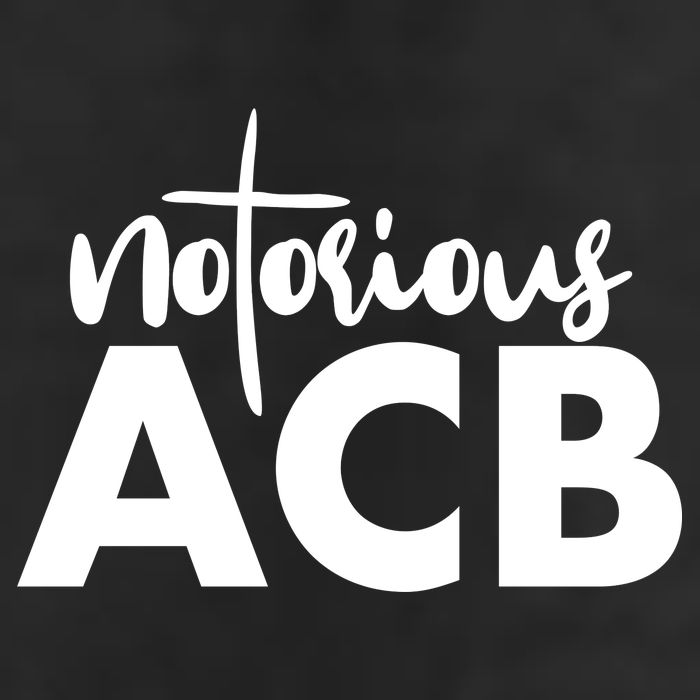 Notorious ACB Amy Coney Barrett Adult Drive Performance Visor
