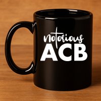 Notorious ACB Amy Coney Barrett 11oz C Handle Ceramic Mug