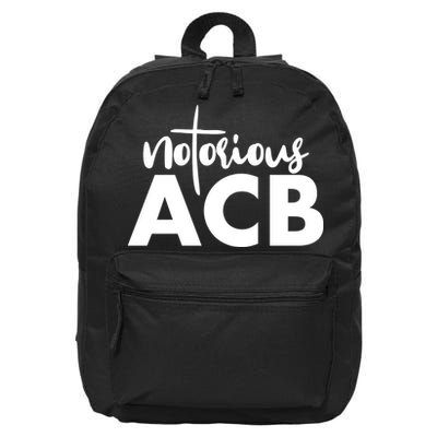 Notorious ACB Amy Coney Barrett 16 in Basic Backpack