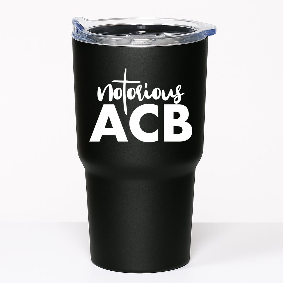 Notorious ACB Amy Coney Barrett Tumbler