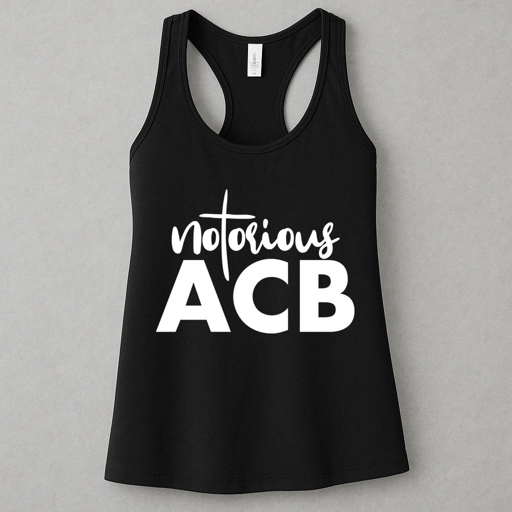 Notorious ACB Amy Coney Barrett Womens Tank Top