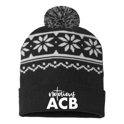 Notorious ACB Amy Coney Barrett USA-Made Snowflake Beanie