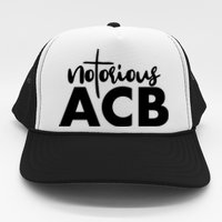 Notorious ACB Amy Coney Barrett Trucker Hat