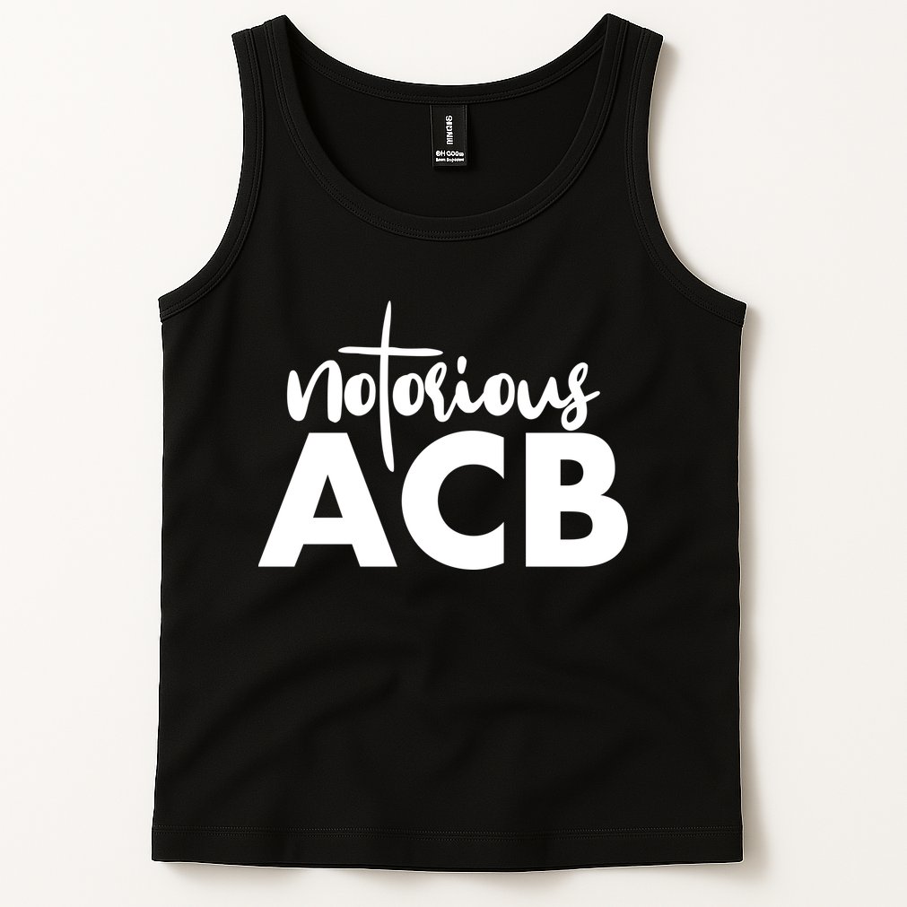 Notorious ACB Amy Coney Barrett Tank Top