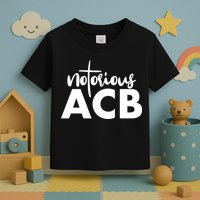 Notorious ACB Amy Coney Barrett Toddler T-Shirt