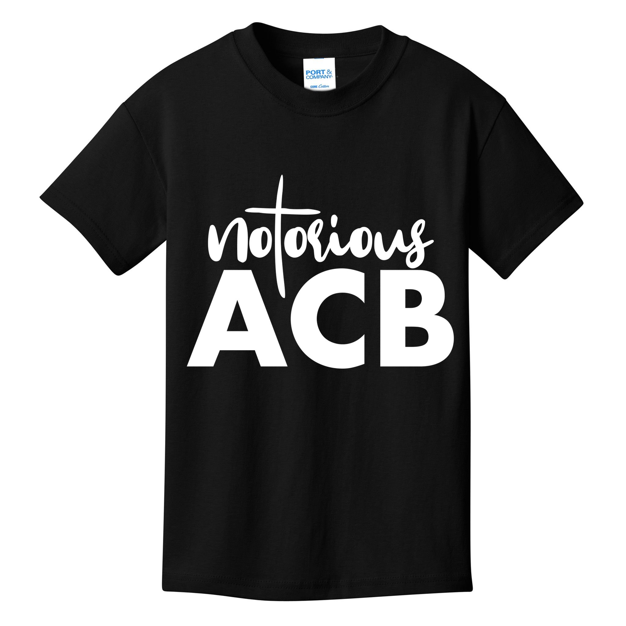 Notorious ACB Amy Coney Barrett Kids T-Shirt