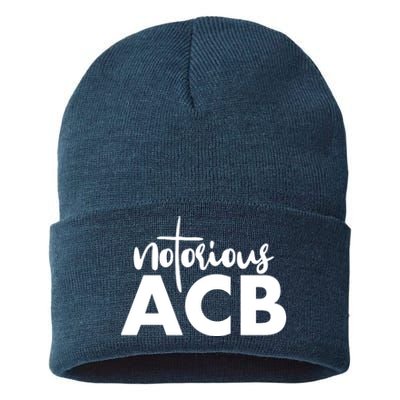 Notorious ACB Amy Coney Barrett Sustainable Knit Beanie