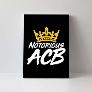 Notorious ACB Crown Amy Coney Barrett Canvas