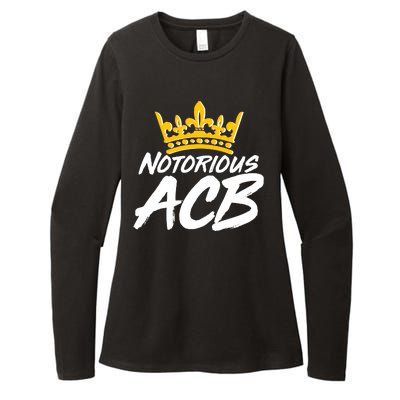 Notorious ACB Crown Amy Coney Barrett Womens CVC Long Sleeve Shirt