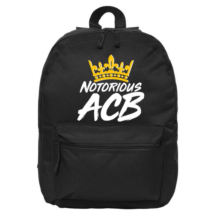 Notorious ACB Crown Amy Coney Barrett 16 in Basic Backpack