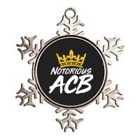 Notorious ACB Crown Amy Coney Barrett Metallic Star Ornament