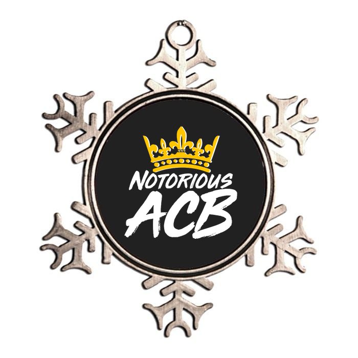 Notorious ACB Crown Amy Coney Barrett Metallic Star Ornament