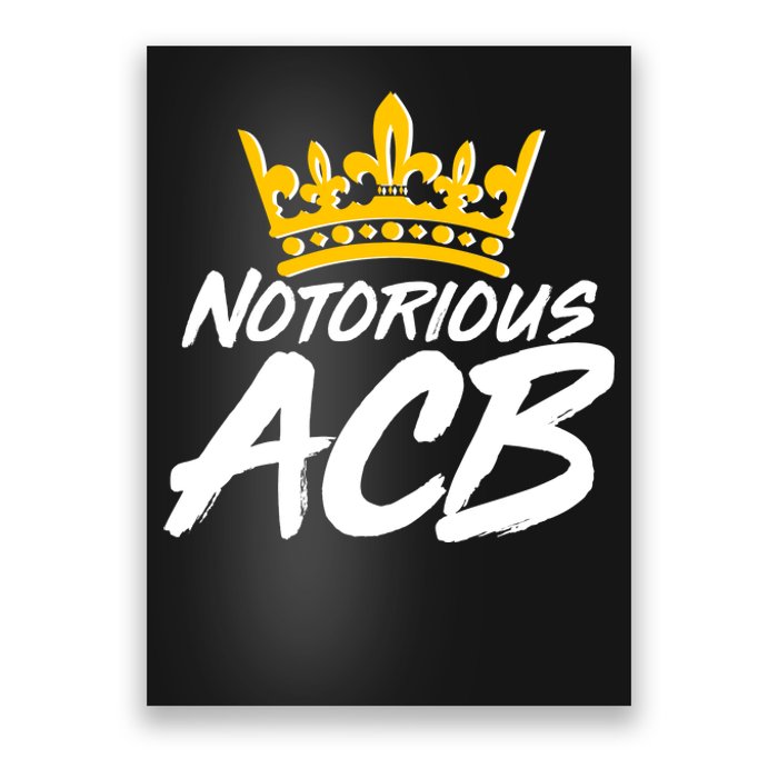 Notorious ACB Crown Amy Coney Barrett Poster