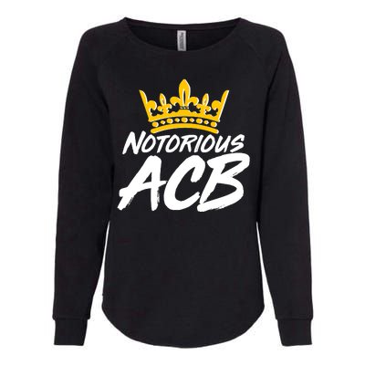 Notorious ACB Crown Amy Coney Barrett Womens California Wash Sweatshirt