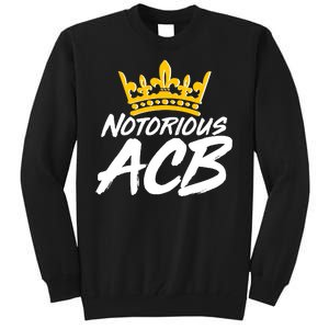 Notorious ACB Crown Amy Coney Barrett Tall Sweatshirt