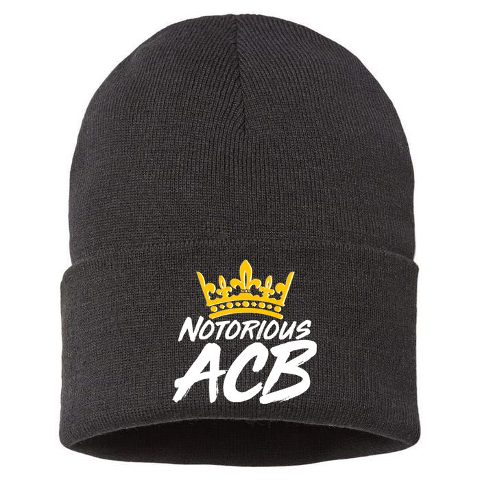 Notorious ACB Crown Amy Coney Barrett Sustainable Knit Beanie