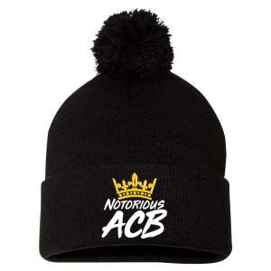 Notorious ACB Crown Amy Coney Barrett Pom Pom 12in Knit Beanie