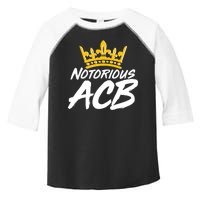 Notorious ACB Crown Amy Coney Barrett Toddler Fine Jersey T-Shirt