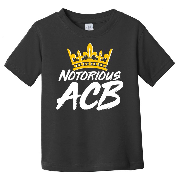 Notorious ACB Crown Amy Coney Barrett Toddler T-Shirt