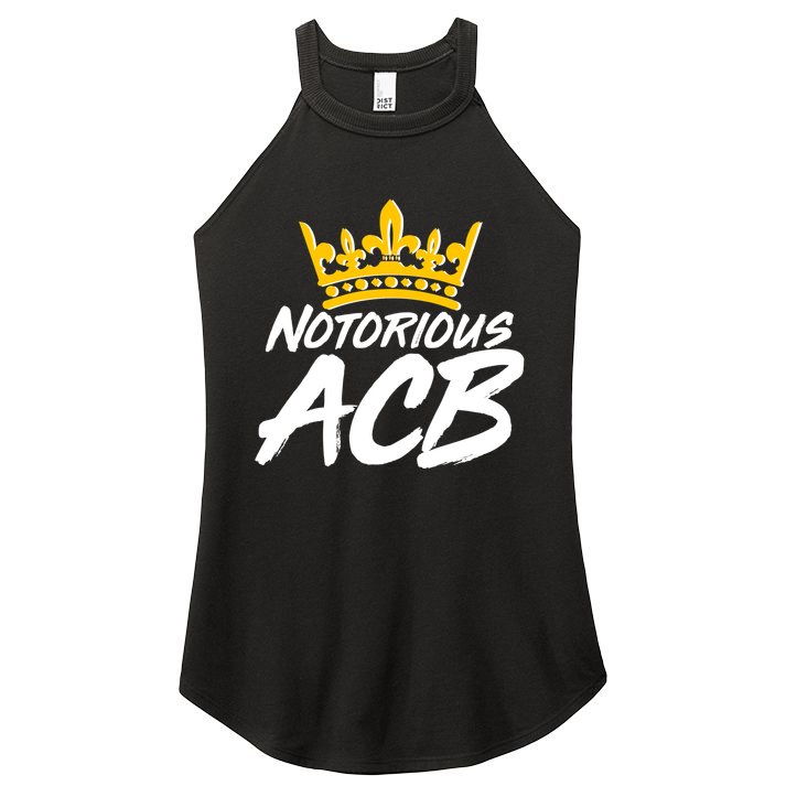 Notorious ACB Crown Amy Coney Barrett Women's Perfect Tri Rocker Tank