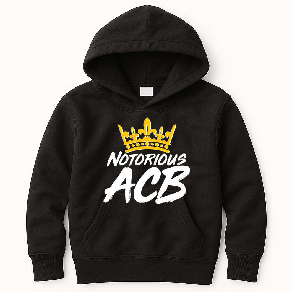 Notorious ACB Crown Amy Coney Barrett Kids Hoodie