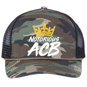 Notorious ACB Crown Amy Coney Barrett Retro Rope Trucker Hat Cap