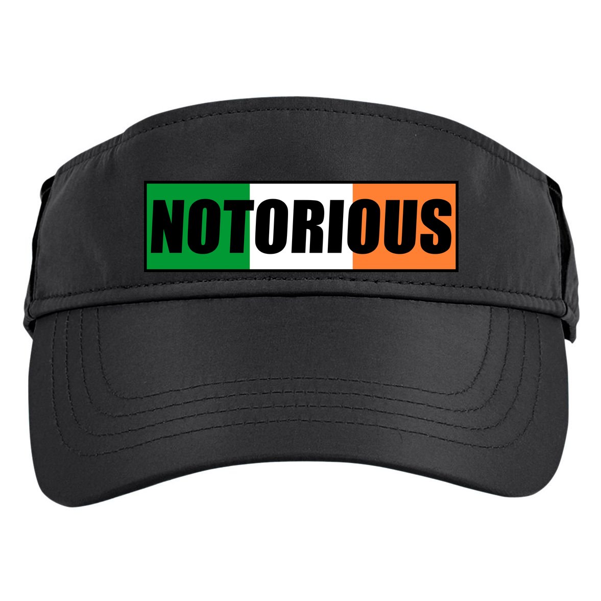 Notorious Box Logo RBG R.B.G. Adult Drive Performance Visor
