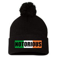 Notorious Box Logo RBG R.B.G. Pom Pom 12in Knit Beanie