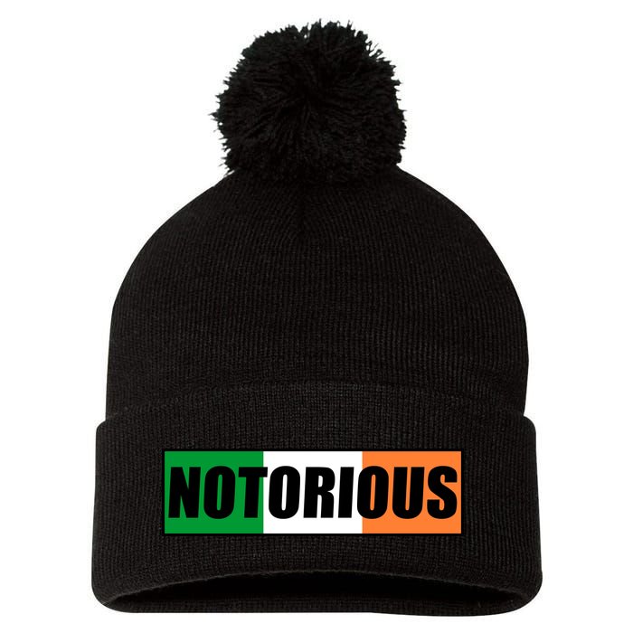Notorious Box Logo RBG R.B.G. Pom Pom 12in Knit Beanie