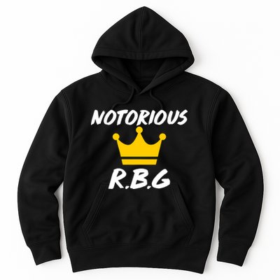 Notorious R.B.G. Crown Ruther Bader Ginsburg Hoodie