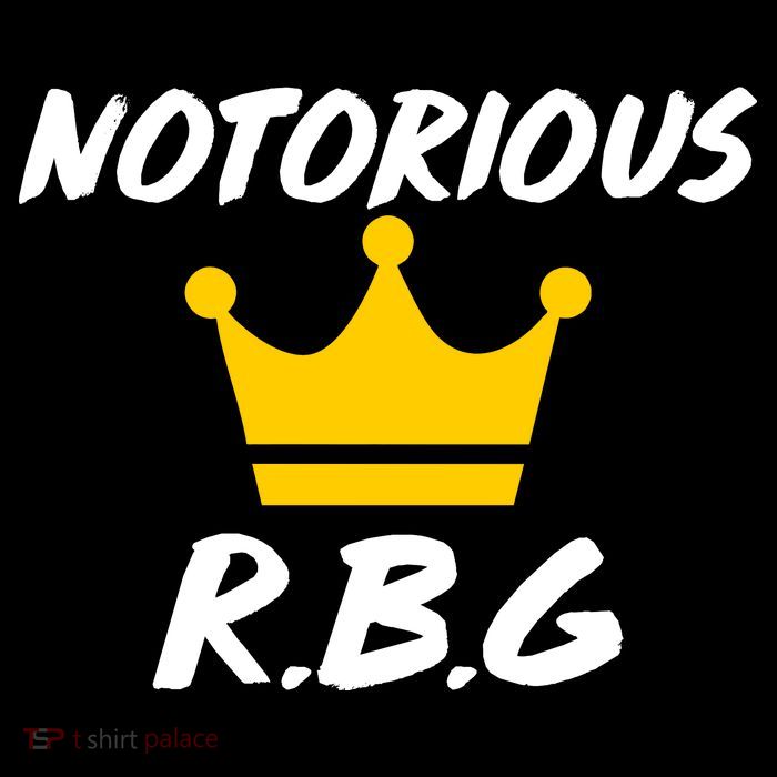 Notorious R.B.G. Crown Ruther Bader Ginsburg T-Shirt