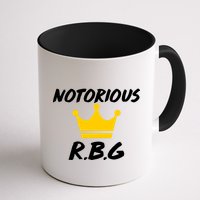 Notorious R.B.G. Crown Ruther Bader Ginsburg Mug