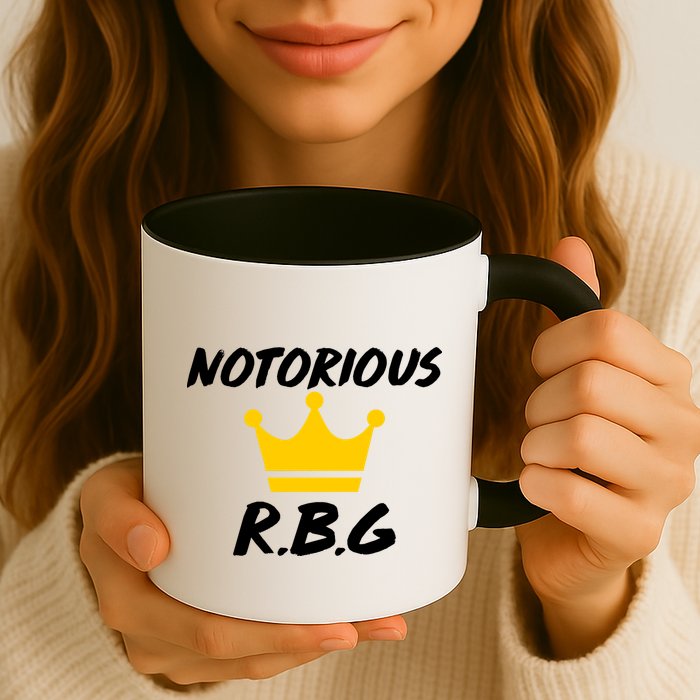 Notorious R.B.G. Crown Ruther Bader Ginsburg Mug