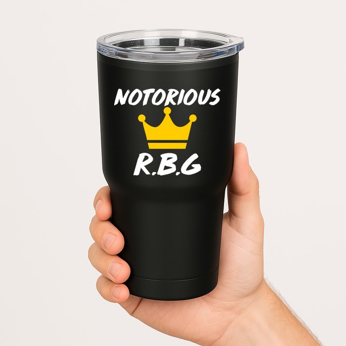 Notorious R.B.G. Crown Ruther Bader Ginsburg Tumbler