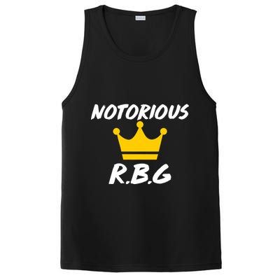 Notorious R.B.G. Crown Ruther Bader Ginsburg PosiCharge Competitor Tank