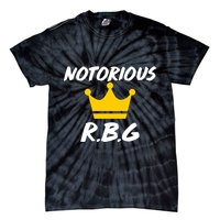 Notorious R.B.G. Crown Ruther Bader Ginsburg Tie-Dye T-Shirt