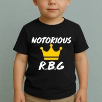 Notorious R.B.G. Crown Ruther Bader Ginsburg Toddler T-Shirt