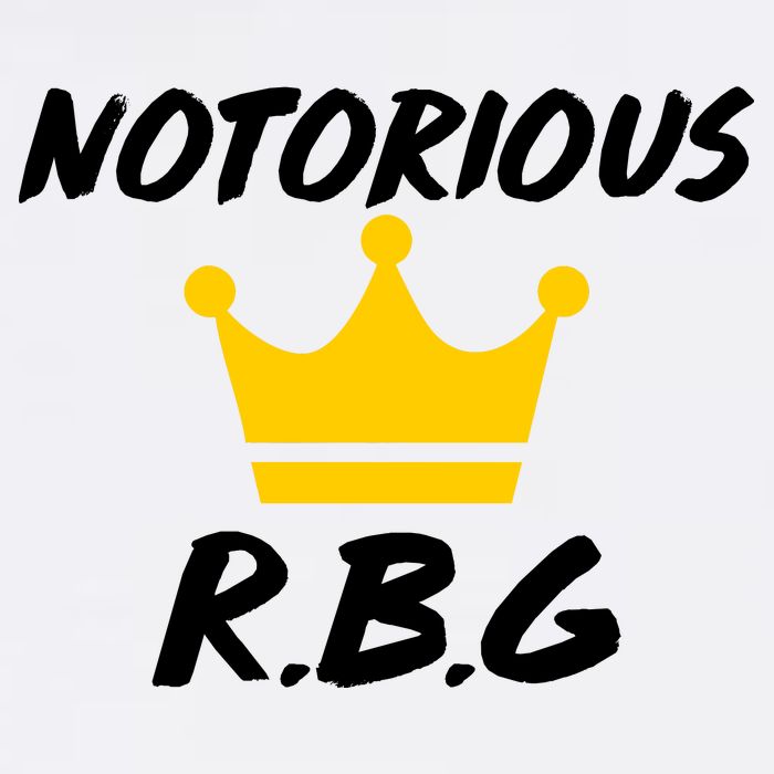Notorious R.B.G. Crown Ruther Bader Ginsburg Garment-Dyed Sweatshirt