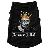 Notorious R.B.G. Ruther Bader Ginsburg Doggie Tank