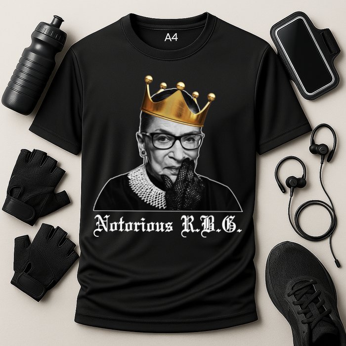 Notorious R.B.G. Ruther Bader Ginsburg Performance Shirt