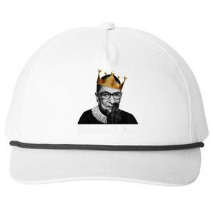 Notorious R.B.G. Ruther Bader Ginsburg Snapback Five-Panel Rope Hat