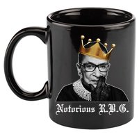 Notorious R.B.G. Ruther Bader Ginsburg 11oz C Handle Ceramic Mug