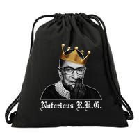 Notorious R.B.G. Ruther Bader Ginsburg Drawstring Bag