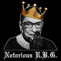 Notorious R.B.G. Ruther Bader Ginsburg Drawstring Bag