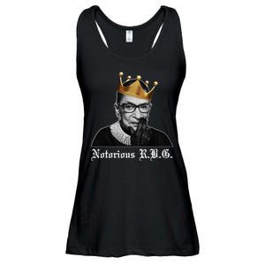 Notorious R.B.G. Ruther Bader Ginsburg Ladies Essential Flowy Tank