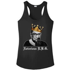 Notorious R.B.G. Ruther Bader Ginsburg Ladies PosiCharge Competitor Racerback Tank