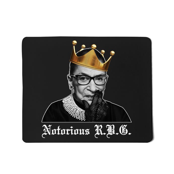 Notorious R.B.G. Ruther Bader Ginsburg Mousepad