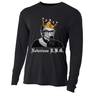 Notorious R.B.G. Ruther Bader Ginsburg Cooling Performance Long Sleeve Crew