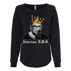 Notorious R.B.G. Ruther Bader Ginsburg Womens California Wash Sweatshirt